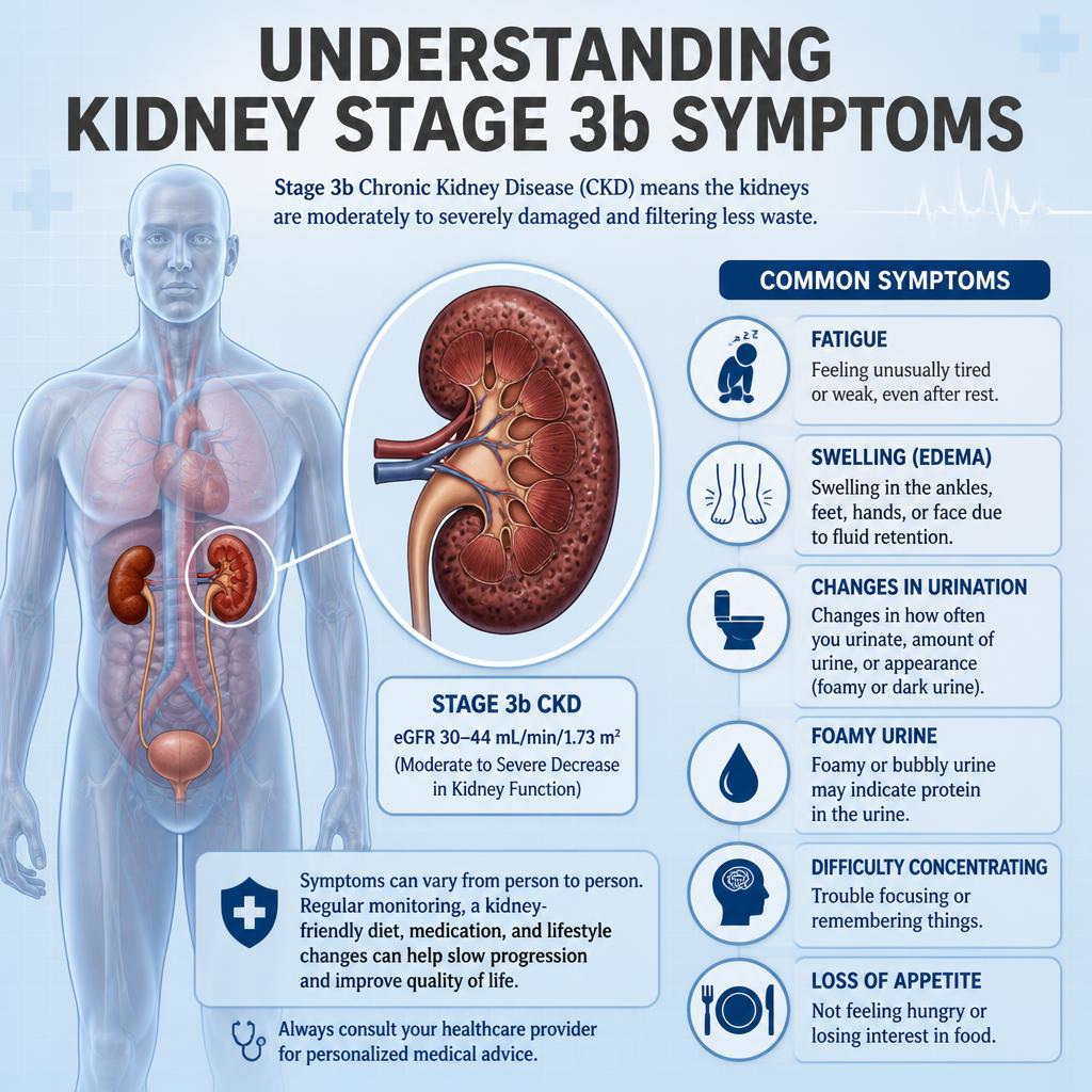 Understanding Kidney Stage 3b: Symptoms