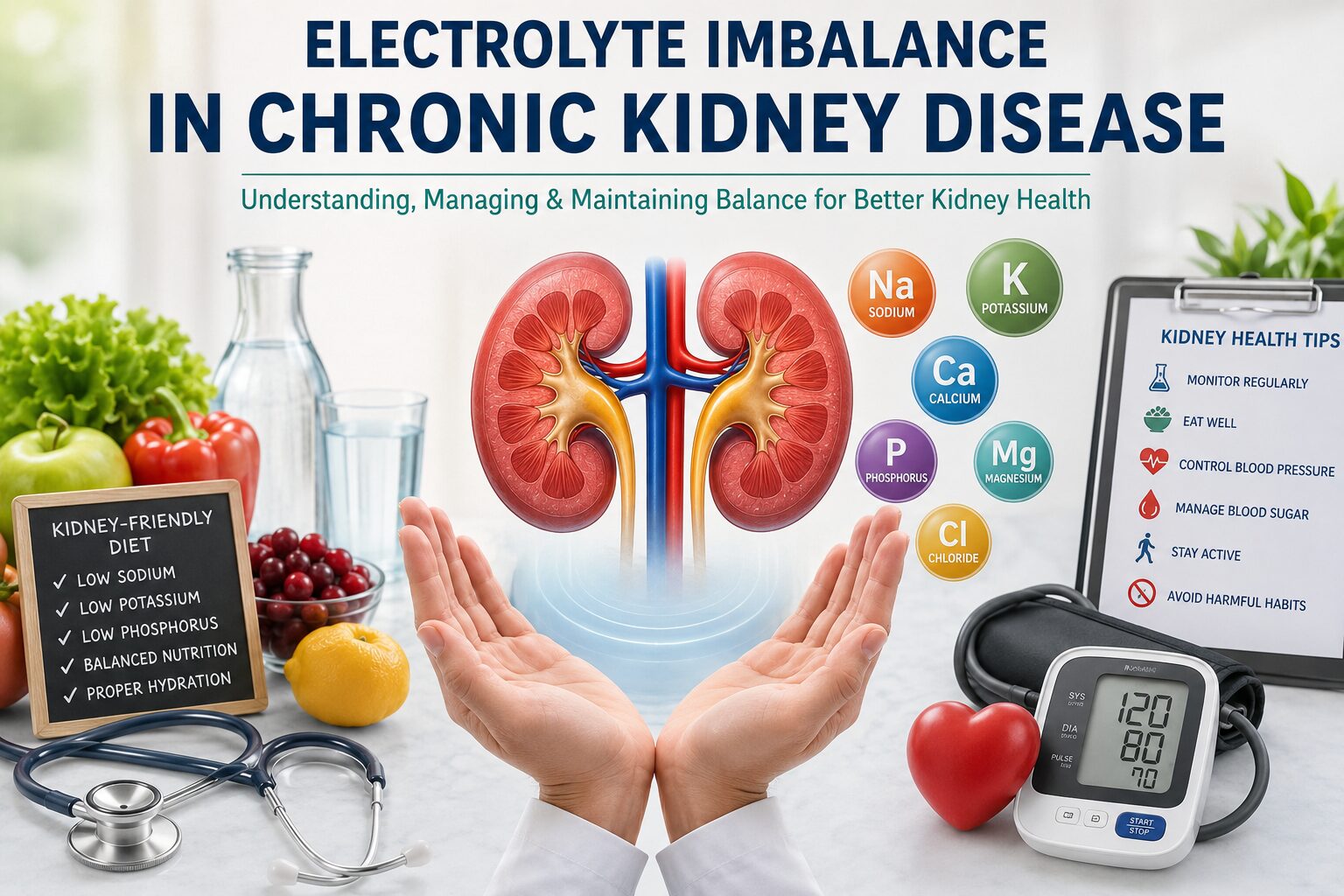 electrolyte imbalance in chronic kidney disease