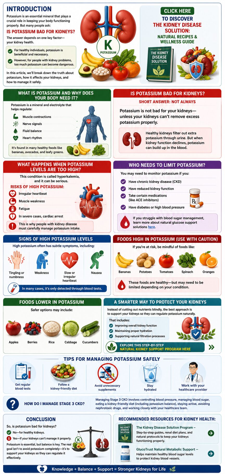is potassium bad for kidneys