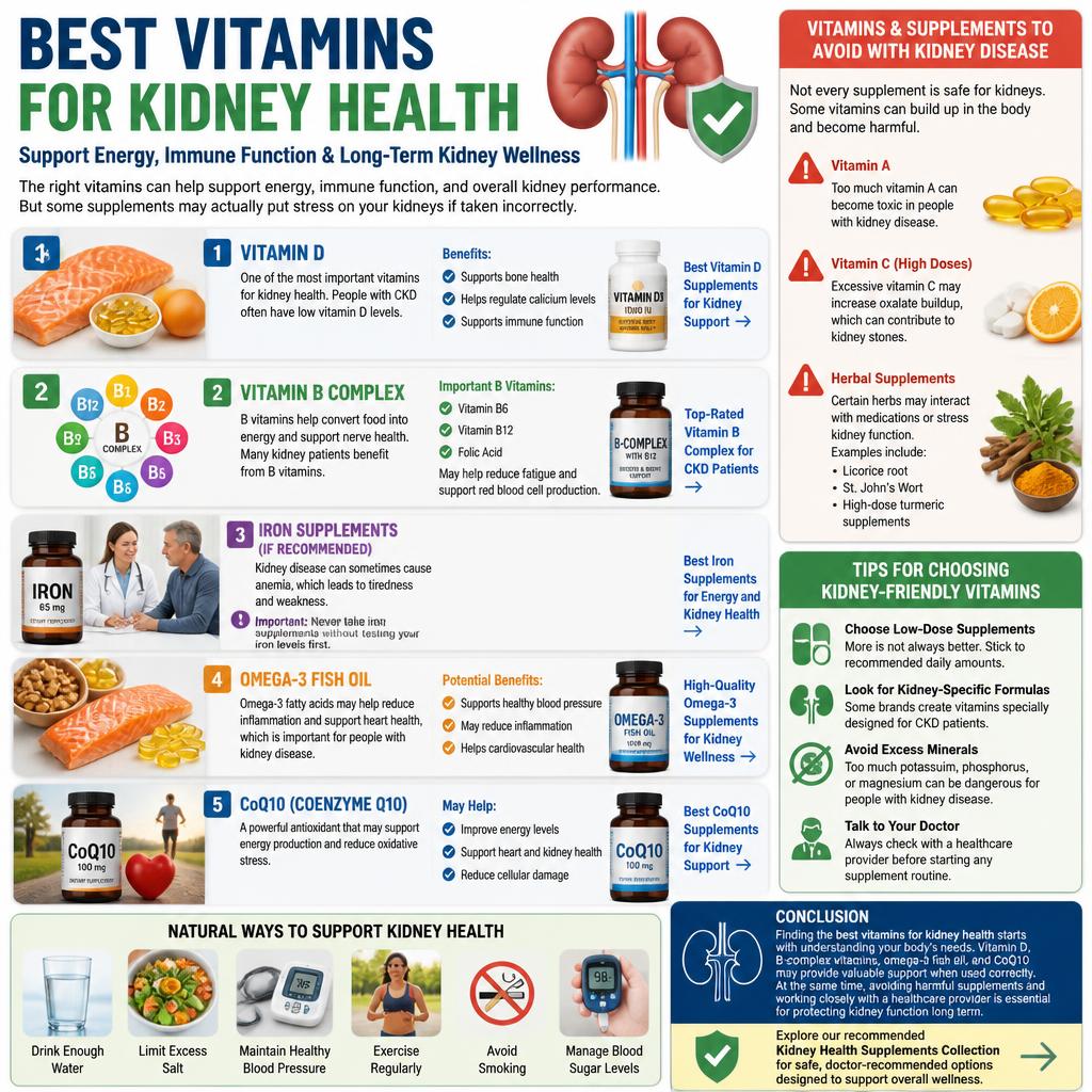 Best Vitamins for Kidney Health