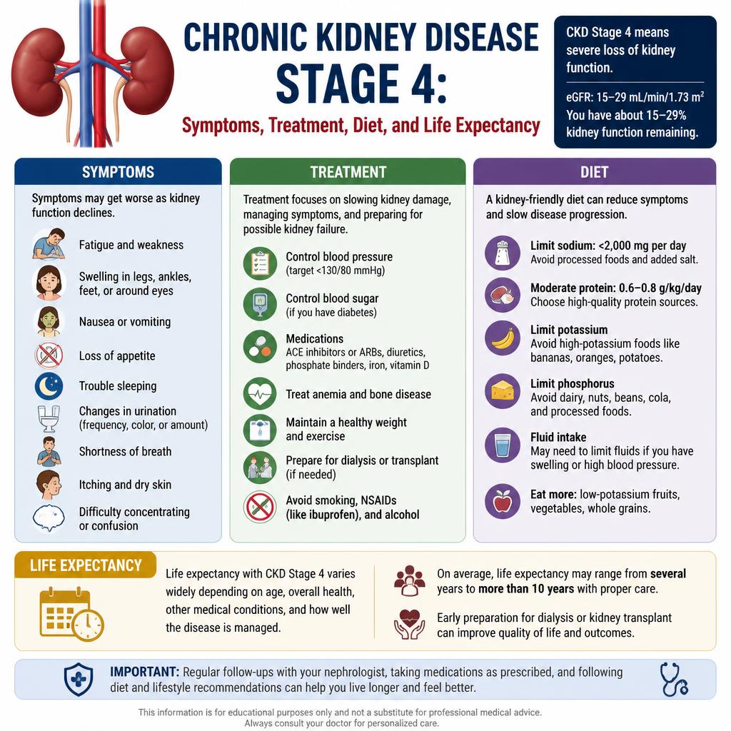 chronic kidney disease stage 4