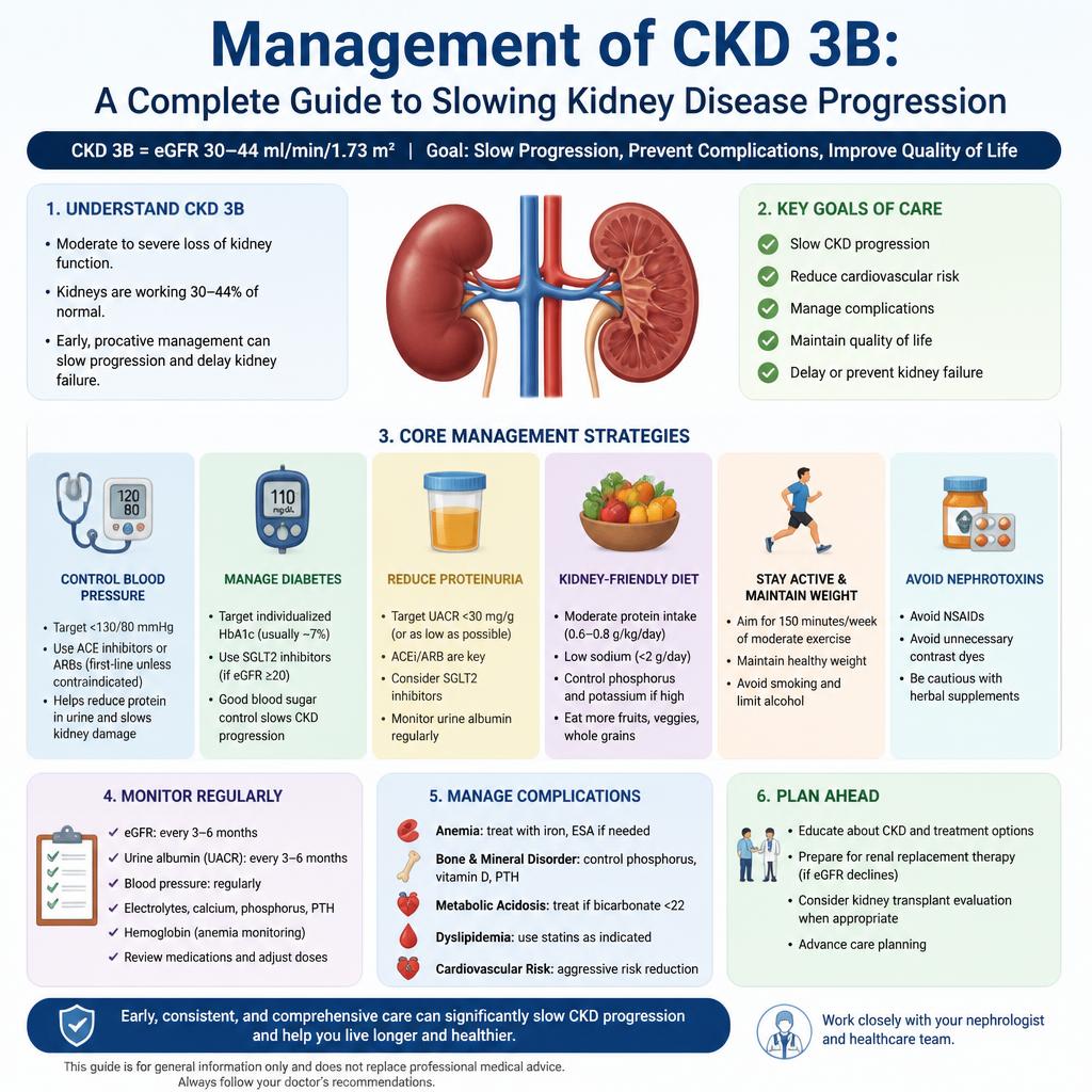 management of ckd 3b