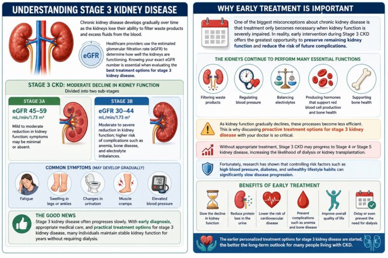 Treatment Options for Stage 3 Kidney Disease: Effective Ways to Protect ...