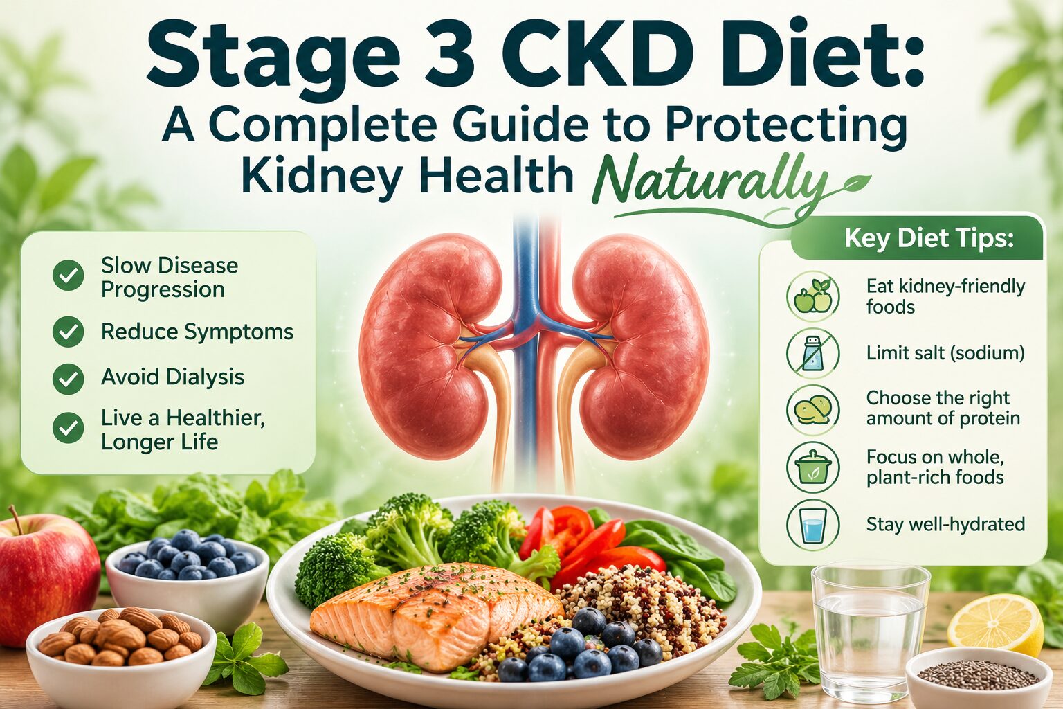 Stage 3 CKD Diet: A Complete Guide to Protecting Kidney Health Naturally