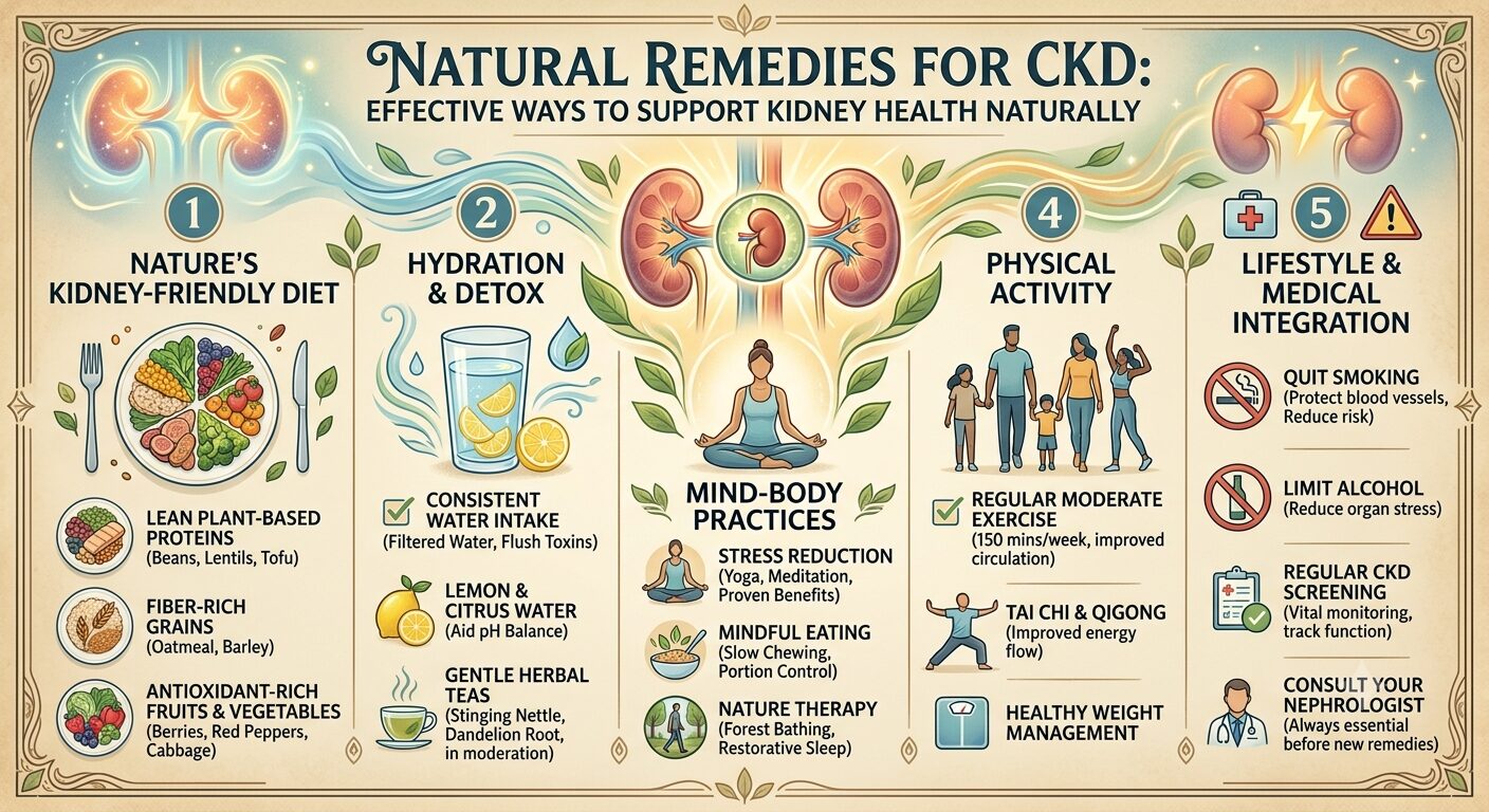 Natural Remedies for CKD: Effective Ways to Support Kidney Health Naturally