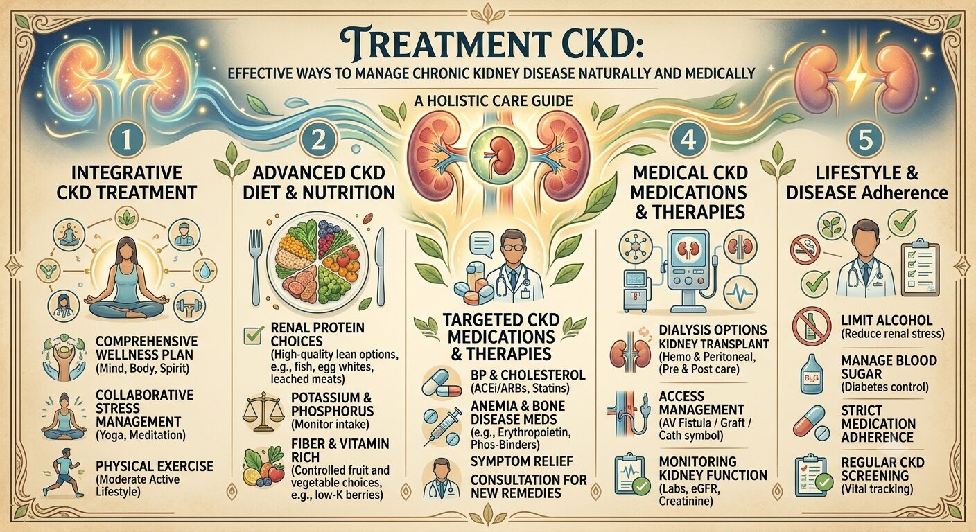 Treatment CKD: Effective Ways to Manage Chronic Kidney Disease Naturally and Medically