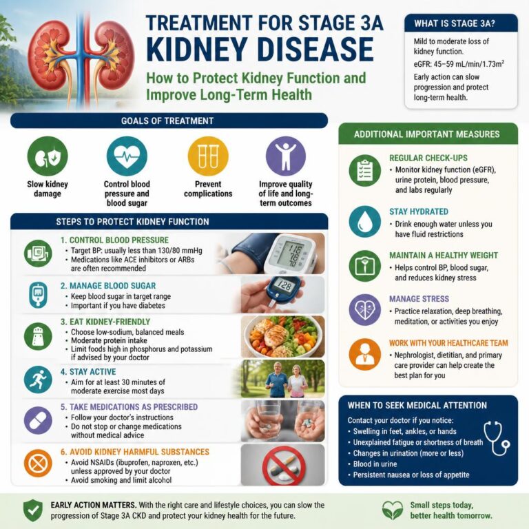 Treatment for Stage 3A Kidney Disease: How to Protect Kidney Function ...