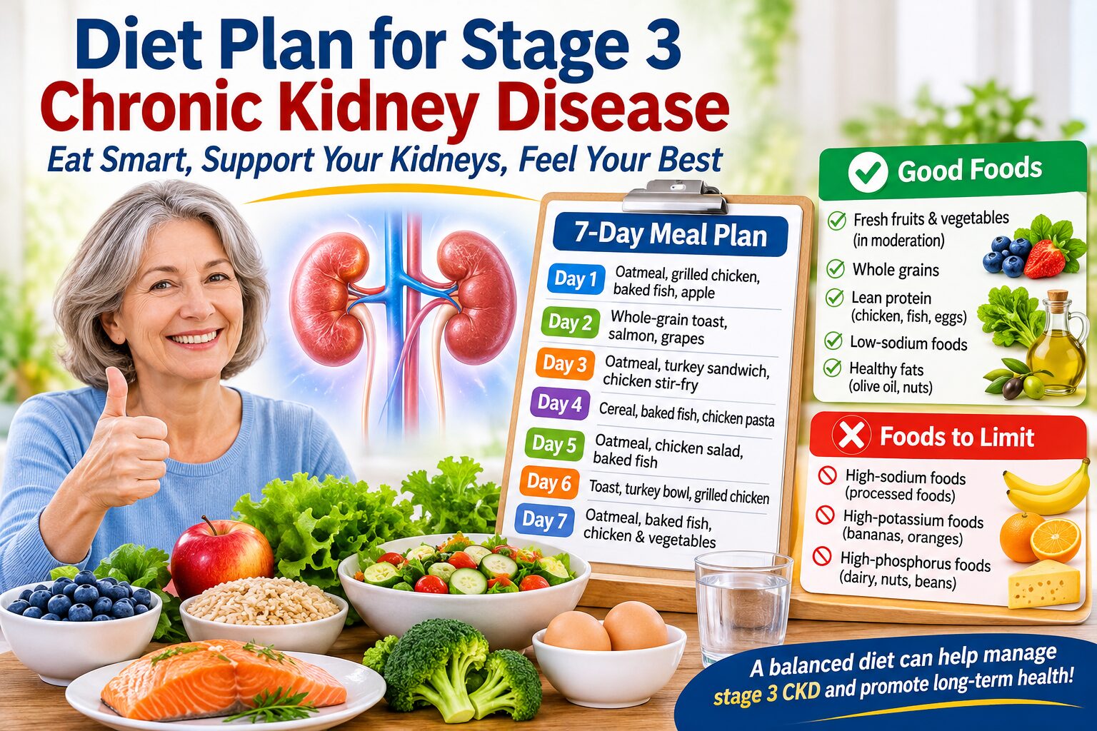 diet plan for stage 3 chronic kidney disease