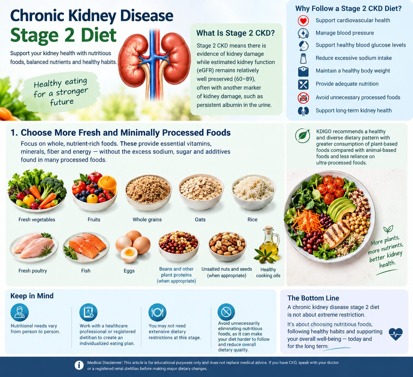 chronic kidney disease stage 2 diet